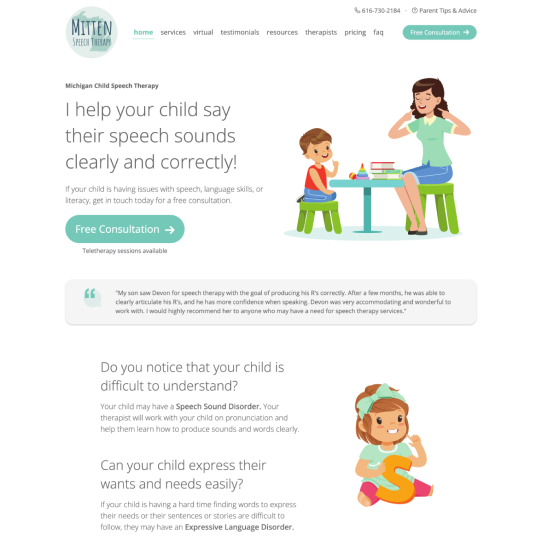 Mitten Speech project preview