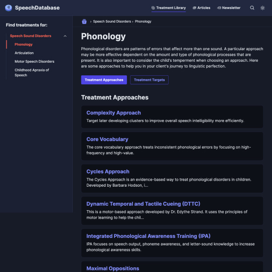 SpeechDatabase project preview